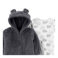 thumbnail image 2 of Conjunto Carter´s Child of Mine Niño 3-6M Osos y Rayas Gris 3 Piezas, 2 of 4