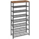 thumbnail image 1 of Shoe Rack HOOBRO Organizador de almacenamiento de zapatos de 8 niveles para 24 a 26 pares, 1 of 9