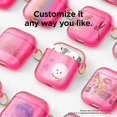 thumbnail image 5 of Apple AirPods Case - elago Clear Airpods Case with Keychain Designed for Apple Airpods 1 & 2 (Neon Hot Pink), 5 of 7
