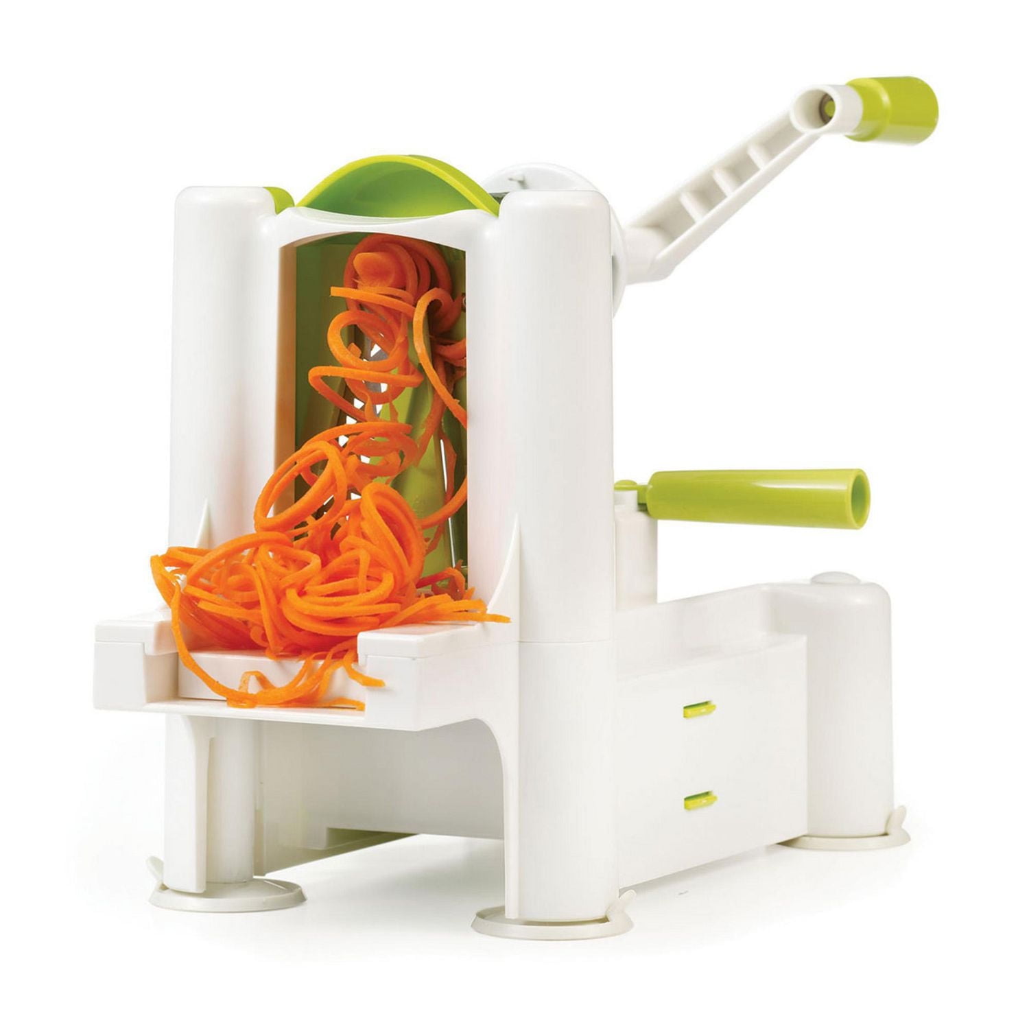Starfrit Foldable Spiralizer, 3 Interchangeable Blades, Compact