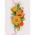 thumbnail image 1 of Cuadros Decorativos 5D DIY parte taladro forma especial flor resina diamante pintura decoración del hogar Likrtyny embutido en tela, 1 of 9