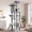 Gray, variant on SHA CERLIN 82" Multi-Level Cat Tree Tower for Indoor Cats, Cat Condo with Sisal Scratching Posts, Plush Perches, Hammocks and Toy Balls, Leopard Print
