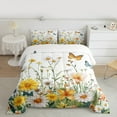 thumbnail image 2 of Castle Fairy Teens Children Daisy Flower 3 Pieces Queen Comforter Set,Spring Graden Ultra Soft Bedding Sets,Flying Butterflies Bedding Comforter Set,Luxury Bedroom Decor, 2 of 8