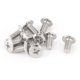 thumbnail image 1 of Tornillos de cabeza plana Phillips M6 x 12mm con cabeza avellanada tono plateado 10 piezas, 1 of 1