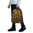 thumbnail image 3 of Lafuoo Golden Leopard Glitter Pattern Large Capacity Backpack, Durable Adjustable Straps Campus, Travel, Work Computer Backpack, Unisex-One Size, 3 of 7