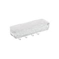 thumbnail image 5 of Toycle Shower Rack Corrugated Holders Storage Rack With 4 Hooks No Drilling Bath Clear Shelf Basket For Kitchen Bathroom Hotel(T,Plastic), 5 of 6