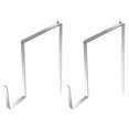 thumbnail image 3 of 2x Corona de piedra de cabezada Hanger de acero inoxidable ajustable Decoración de lápidas de lápida de corona de cementerio retráctil para Pascua de, 3 of 8