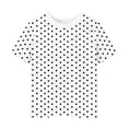 thumbnail image 5 of Zpanxa T Shirts for Girls Solid Color Round Neck Loose Fit Print Pattern Top Polyester Spandex 3 Years, 5 of 5