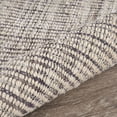 thumbnail image 3 of LR Home Blessy Cecille Bleach & Brown Modern Grid Jute Blend Area Rug, 5' x 7'9", 3 of 11