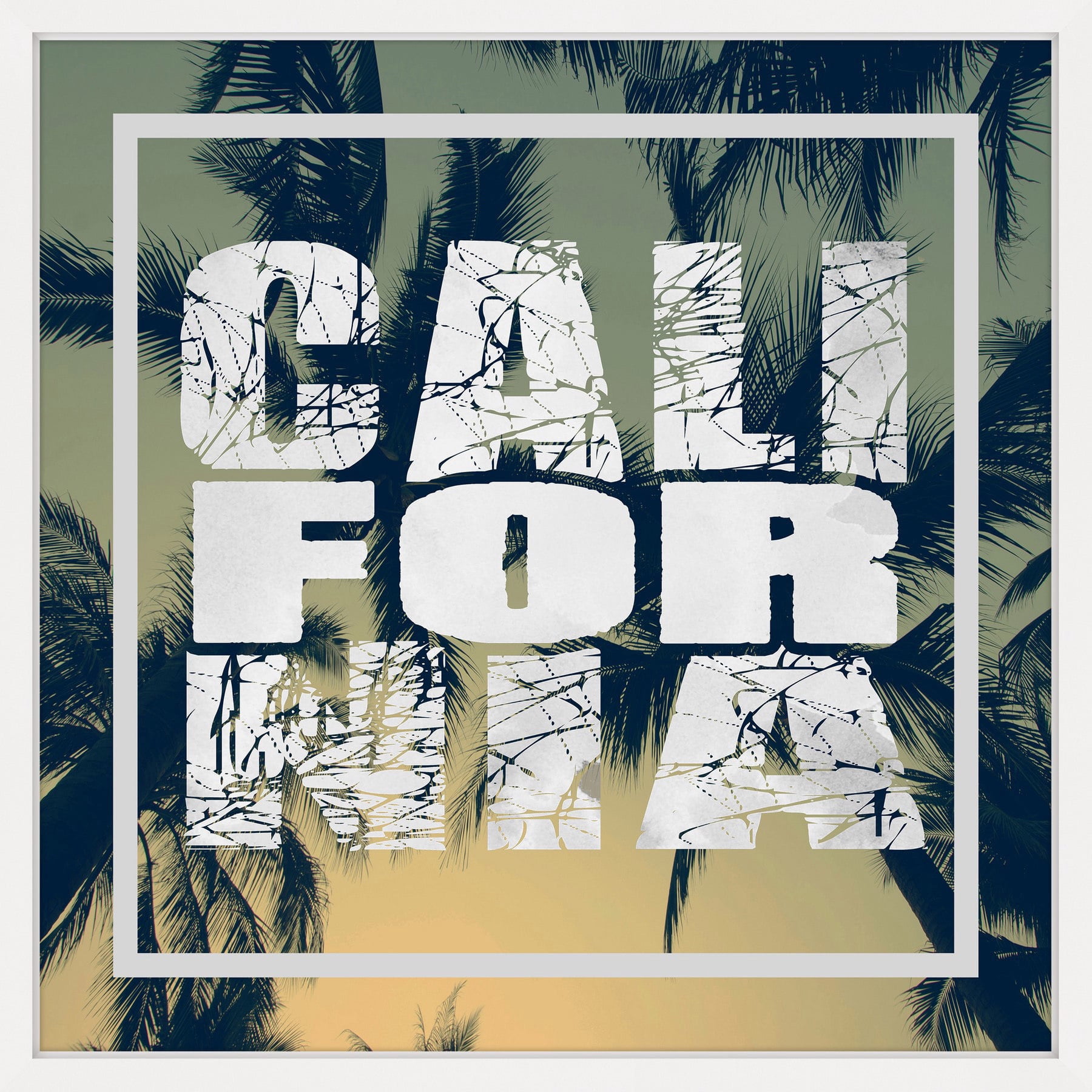 "Cali for You" Framed Painting Print
