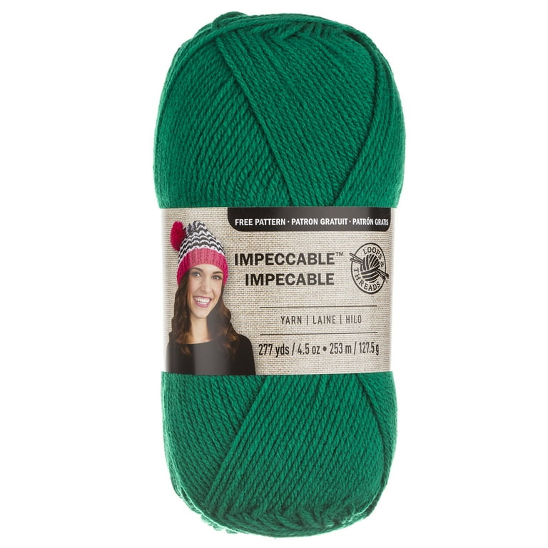 Loops & Threads Impeccable Solid Yarn - Solid Yarn for