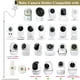 thumbnail image 3 of Soporte para monitor de bebé EYSAFT compacto para óptica infantil DXR-8 Pro Nanit Pro Vetch eufy Momcozy BM01 HelloBaby VAVA Hipp UKSUP ANMEATE SM935E Arlo Motorola, 3 of 5