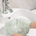 thumbnail image 3 of czcpp-6 Pack Microfiber Glass Cleaning Cloth, 16 Inch X 16 Inch, Lint Free Quickly Clean Window, Glasses, Windshields, Mirrors, and Stainless Steel, Green, 3 of 4