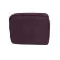 thumbnail image 3 of Unique Bargains Multi-mesh Pouches Portable Zippered Cosmetic Bag Organizer for Travel Storage Makeup Burgundy, 3 of 4