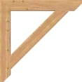 thumbnail image 3 of Ekena Millwork 5 1/2"W x 44"D x 44"H Traditional Slat Smooth Bracket, Western Red Cedar, 3 of 4