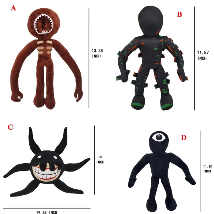 2022 Monster Horror Game Doors Plush, 13.3 The Figure/Ambush/rush Plushies  Toy for Fans Gift, Soft Stuffed Figure Doll for Kids and Adults