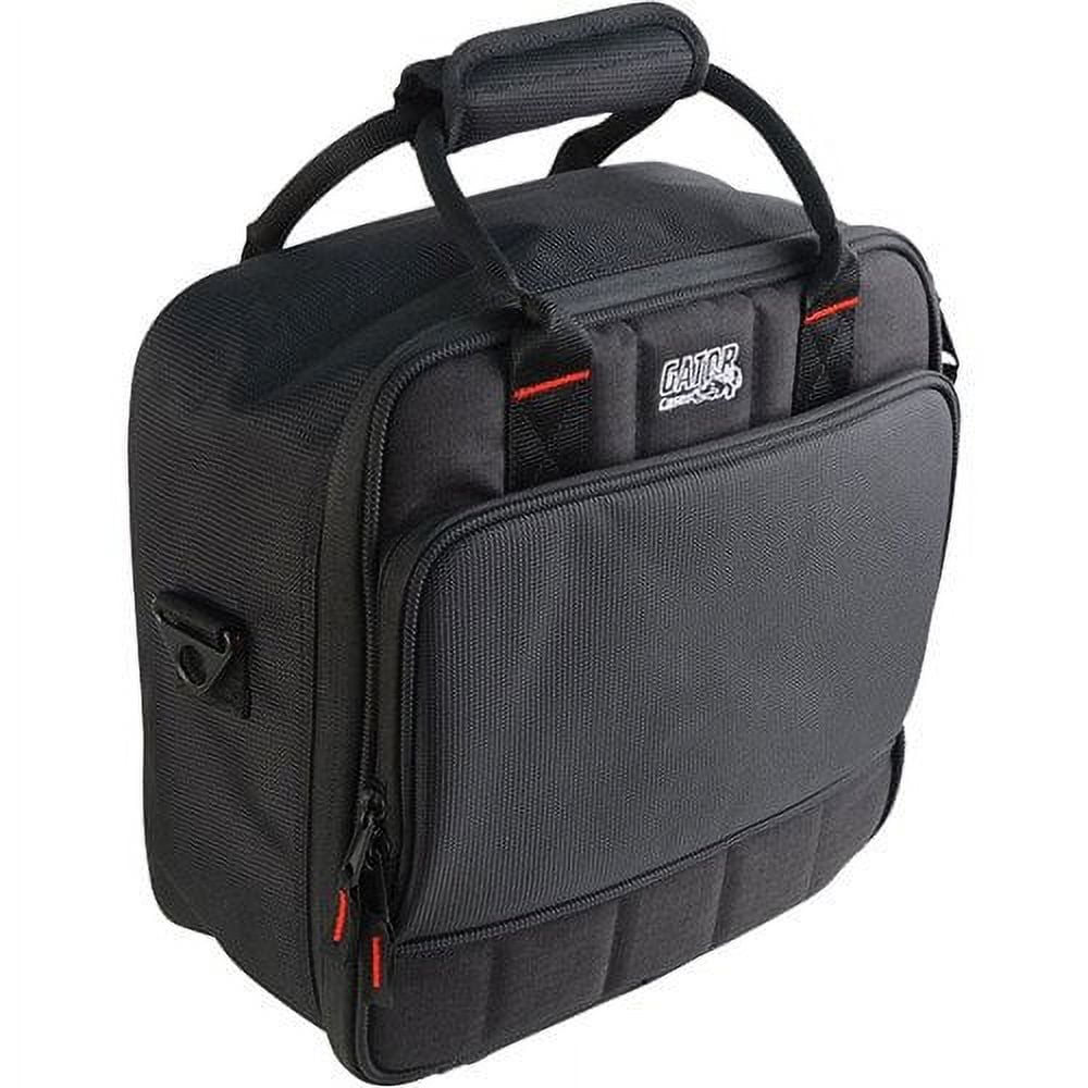 Mackie Mix8 8-Channel Compact Mixer with Gator Cases G-MIXERBAG-1212 Padded Nylon Mixer/Equipment Bag Bundle