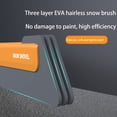 thumbnail image 2 of Ice Scraper and Extendable Snow Brush for Car, Snow Scraping Shovel with Lights, EVA Hairless Snow Brush Glass Cleaning Tool for Car Auto SUV Truck Windshield Windows, 2 of 5