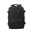 thumbnail image 1 of Mochila de viaje para computadora portátil Mochila grande para computadora Mochila de negocios elegante Hombres con puerto de carga USB Mochila ligera negro, 1 of 8