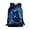 Blue Wolf, variant on Black Pug Dog Kids Children School Backpack Lightweight School Bag for Preschool Elementary Kindergarten Boys and Girls Sports Casual Daypack - 17 Inch