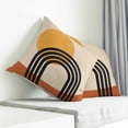 thumbnail image 3 of Vintage Boho Pillow Covers 16x16 Inch Decorative Throw Pillow Cover, Bohemia Abstract Geometric Sofa Pillowcases Accent Cushion Case Home Decor Bedroom Living Room, 3 of 6