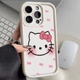 thumbnail image 3 of Sanrio-funda estereoscópica 3D de Hello Kitty para IPhone, carcasa trasera de silicona suave para IPhone 15, 14, 13, 12, 11 Pro Max, XR, XS, 7, 8 Plus, SE2, Y2K, 3 of 5