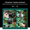 thumbnail image 3 of Seitruly SAIREN Cámara Smartphone 3.5mm Micrófono con soporte DSLR portátil Grabación de video Micrófono Accesorio de fotografía Accesorios para fotos, 3 of 6