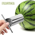thumbnail image 4 of Under 10 Cutter Watermelon Puncher Cylinder Cutter Stainless Steel Melon Cutter Multi Use Corer Cutter Kitchen Gadgets, 4 of 9