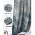 thumbnail image 3 of Forest Farmhouse Blackout Curtains for Bedroom Living Room Darkening Curtains 63 Inches Long Vintage Nature Tree Scenery Beige Window Curtain 2 Panels Set Window Treatment Grommet Drapes 42"x63", 3 of 9