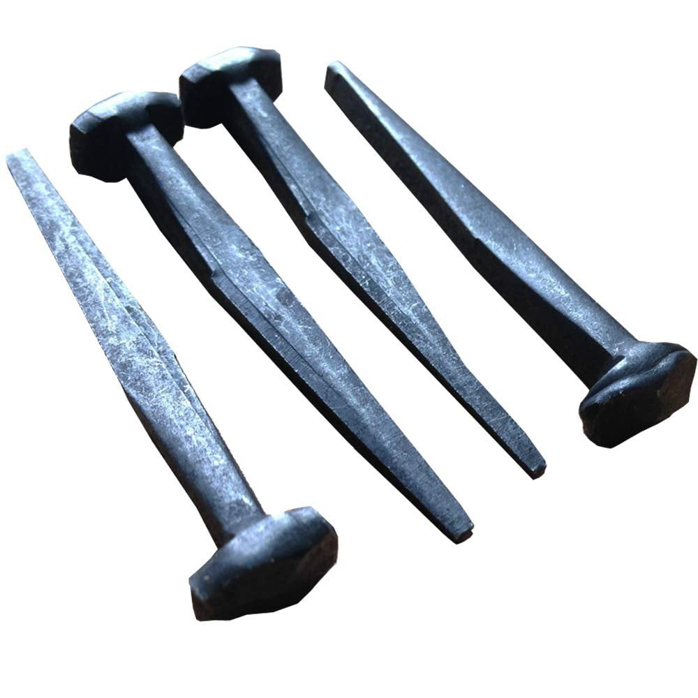 50 1" Steel Decorative Antique Wrought Head Nails-Rose Head Nails