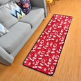 thumbnail image 2 of Happy Christmas Runner Rug - 24"x72" Ultra Soft Non-Slip Floor Mat Washable Area Rugs for Kitchen Bathroom Entry Home Decor Gifts, 2 of 7