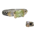 thumbnail image 1 of Peridot à Anneau Empilable par Câble de Conception, 1 of 1
