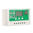 thumbnail image 3 of Controlador de carga solar microprocesador Identificación automática Pantalla LCD Controlador solar PWM 24V 12V Puerto USB dual ABS para la industria ANGGREK Otros, 3 of 8