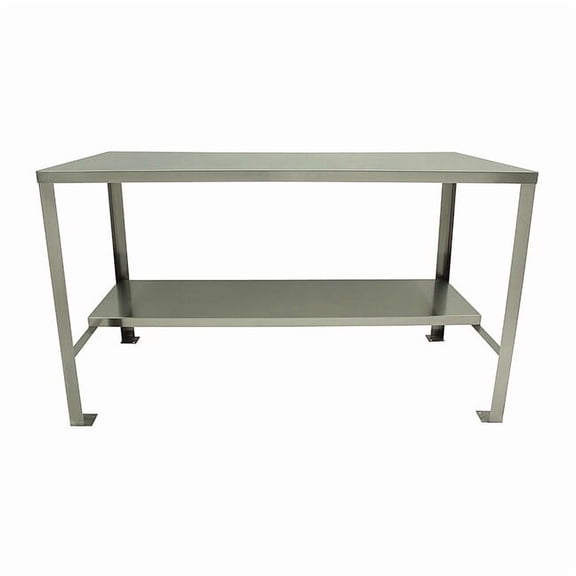 Jamco Workbenches, Stainless Steel, 72" W, 35" Height, 1500 lb., Straight YE372