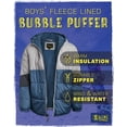 thumbnail image 2 of iXtreme Boys' Winter Jacket - Fleece Lined Bubble Puffer Water Repellent Ski Jacket with Winter Hat (Size 8-18), 2 of 7