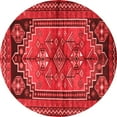 thumbnail image 1 of Ahgly Company Indoor Round Persian Red Traditional Area Rugs, 5' Round, 1 of 4