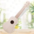 thumbnail image 3 of Wood Guitar Kit Unpainted Creative DIY Ukulele Kit Musical Instrument Toy, 3 of 10
