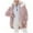 *6-Pink, variant on VBVC No Boundaries Women's Plus Fleece Zip Up Jackets,Winter Sherpa Coats For Women,Ladies Oversized Hoodies With Pockets,Wine,Size S