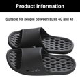 thumbnail image 2 of Shower Slippers Bathroom Anti-Slip PVC Indoor House Sandals, 2 of 5