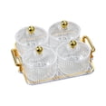 thumbnail image 3 of Bandeja de servicio perfecl 4 tazones transparentes para almacenamiento, 3 of 8