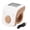 Wishful White, variant on Digital Beads Counter Manual Ring Shape Mini Chanting Counting Tool for Buddhist Meditation, Wisdom Black, 3.15 inches / 8 cm