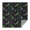 Mushroom and Rainbow, variant on Mushroom and Rainbow Black Pattern Square Tablecloth, Waterproof Wipeable Spillproof Washable Table Cover for Home Kitchen Party and Daily Decor 60"x60"