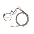 thumbnail image 3 of Exhaust GasTemperature EGT Sensors K Type Clamp 1~2"  & Adjustable Insert Length & 2m Cable, 3 of 5