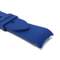 thumbnail image 2 of 22mm Curved End Silicone Watch Bands - Soft Rubber Replacement Watch Straps - Waterproof - Stainless Steel Buckle - Many Colors, 2 of 8
