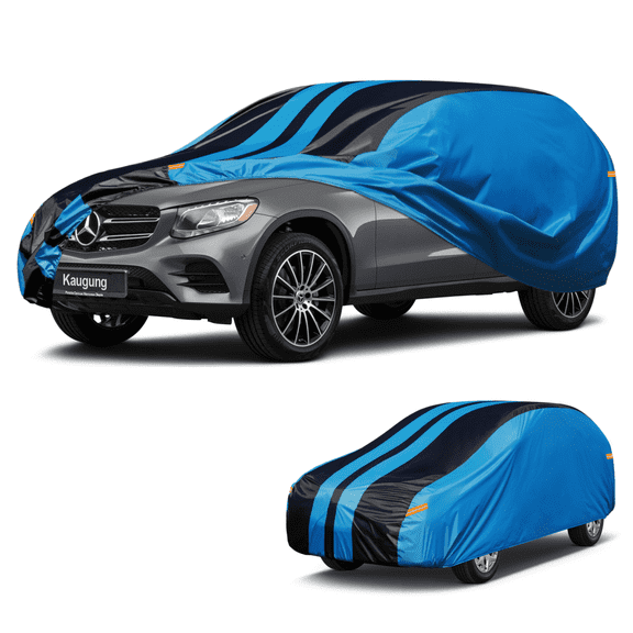 Car Cover Waterproof Custom Fit Mercedes-Benz GLB (2019-2024) Full Exterior Cover for Automobiles Lightweight Resistant Outdoor Sun UV Rain Dust Snow Wind Protection.