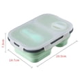thumbnail image 5 of Sunjoy Tech Silicone Collapsible Lunch Box Large Capacity Microwave Safe BPA Free Odorless Compartment Lunch Box, 5 of 7