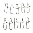 thumbnail image 5 of SPRING PARK 100Pcs Fishing Snap Lure Hook Connector Strong Stainless Steel Saltwater Tackle Fishing High Strength Corrosion Resistant, 5 of 6