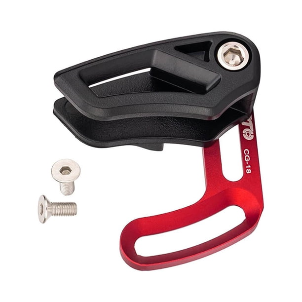 Guía de Cadena de Bicicleta de Montaña Sunnimix Protector de Plato Rojo