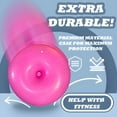 thumbnail image 6 of BESTSKY Exercise Ball,23.6"*23.6"*9.8" Yoga Ball For Pregnancy,Anti-Slip Workout Ball,Red, 6 of 7
