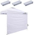 thumbnail image 1 of Paneles Laterales para Toldo Hisinly 3m x 3m Tela Oxford 300D con Recubrimiento Plateado, 1 of 7